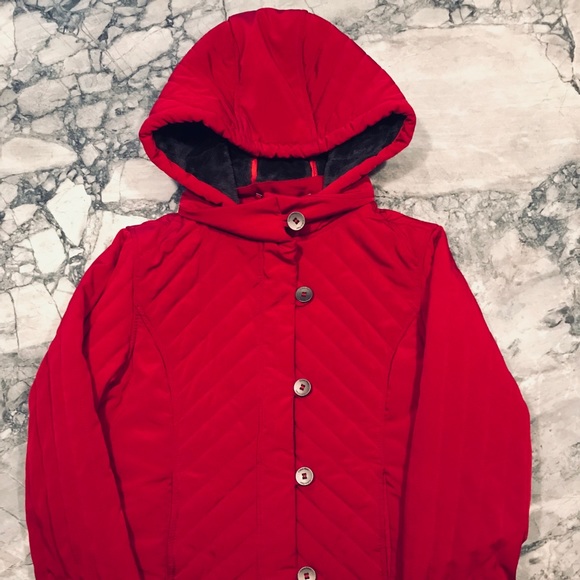 calvin klein red jacket
